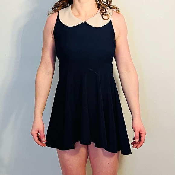 Dresses Navy Blue Baby Doll Dress Poshmark